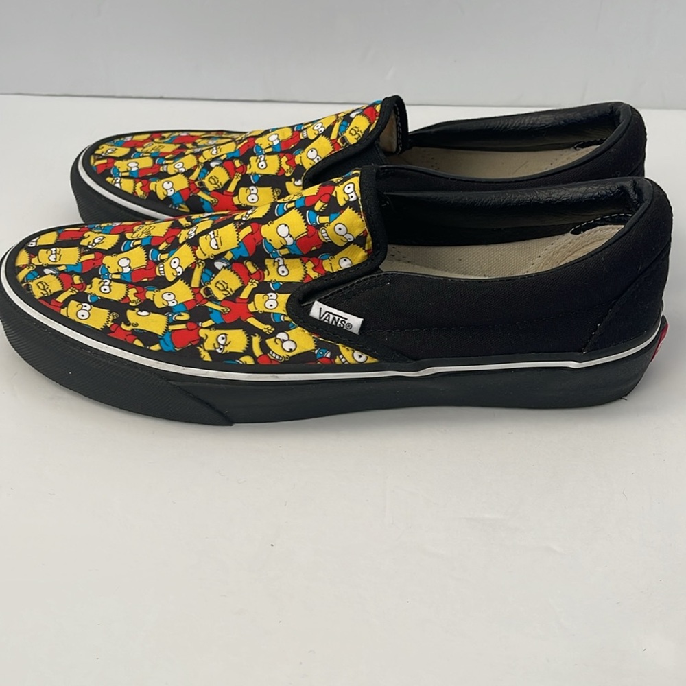 Vans X Custom The Simpsons Bart Slip-On Size Men’… - image 3